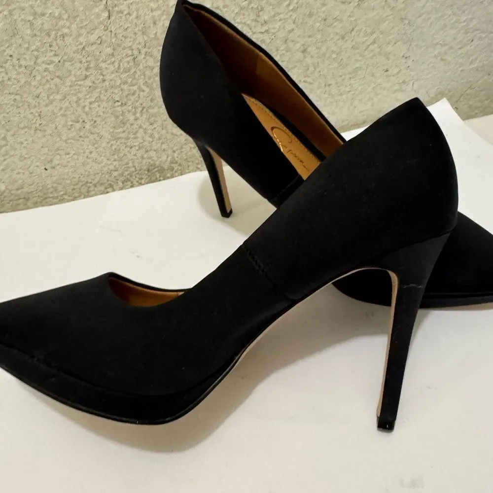 Jessica Simpson Black Heels